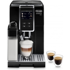 DE LONGHI DINAMICA PLUS ECAM37070B MACCHINA DA CAFFÈ AUTOMATICA PER CAFFE' IN CHICCHI SERBATOIO 1,8 LT COLORE NERO - PROMO