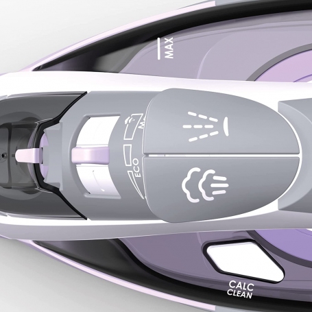 IMETEC 9030 FERRO DA STIRO A VAPORE 2400W SERBATOIO 300ML COLORE GRIGIO/ROSA - PROMO