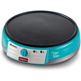 ARIETE 202 PIASTRA PER CREPES ANTIADERENTE COLORE CELESTE...