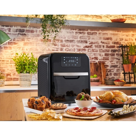 MOULINEX AL5018C FRIGGITRICE AD ARIA 9 IN 1 2000W 11LT 8 PROGRAMMI COLORE NERO - PROMO