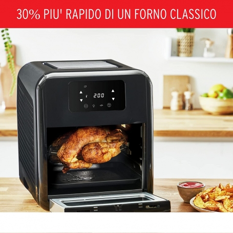 MOULINEX AL5018C FRIGGITRICE AD ARIA 9 IN 1 2000W 11LT 8 PROGRAMMI COLORE NERO - PROMO