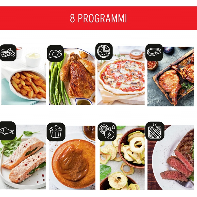 MOULINEX AL5018C FRIGGITRICE AD ARIA 9 IN 1...