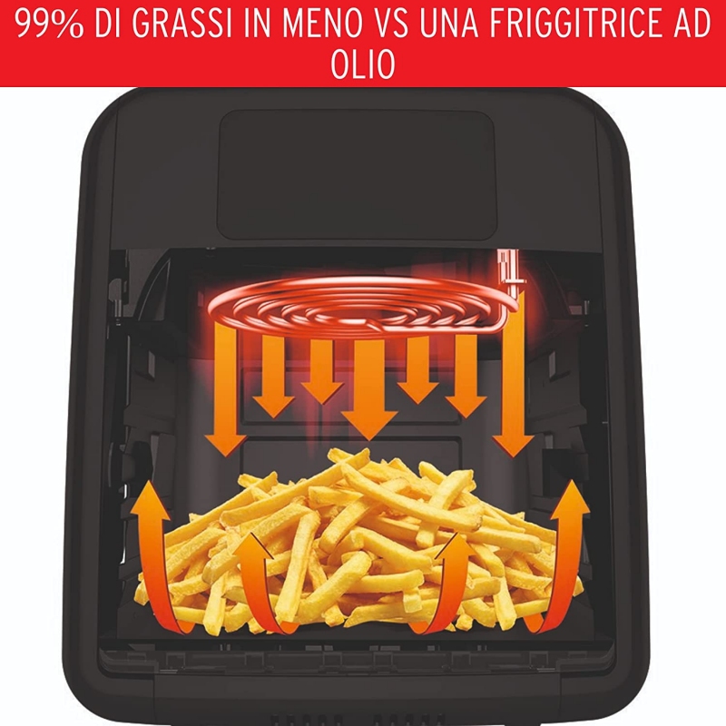 MOULINEX AL5018C FRIGGITRICE AD ARIA 9 IN 1...