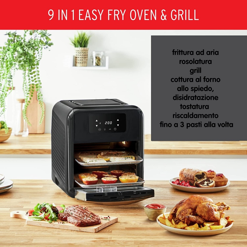 MOULINEX AL5018C FRIGGITRICE AD ARIA 9 IN 1...