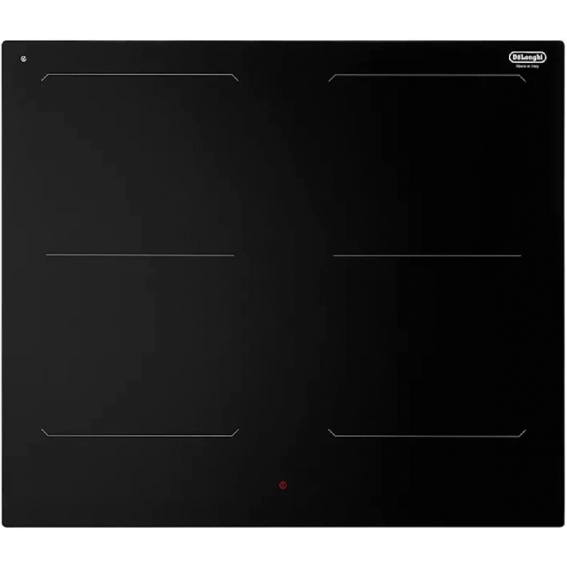 DE LONGHI SLI604 PIANO COTTURA A INDUZIONE 60CM 4 ZONE COTTURA IN VETROCERAMICA NERO - PROMO