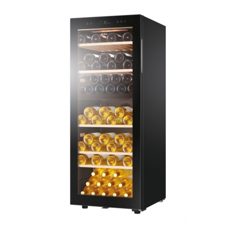 HAIER HWS79GDG CANTINETTA VINO 77 BOTTIGLIE 2 TEMPERATURE WIFI CLASSE G COLORE NERO