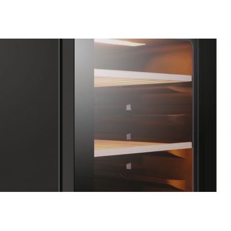 HAIER HWS79GDG CANTINETTA VINO 77 BOTTIGLIE 2 TEMPERATURE WIFI CLASSE G COLORE NERO