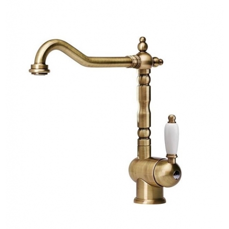 FRANKE OLD ENGLAND 0737292 - 115.0028.205 MISCELATORE A CANNA ALTA COLORE BRONZATO - PROMO