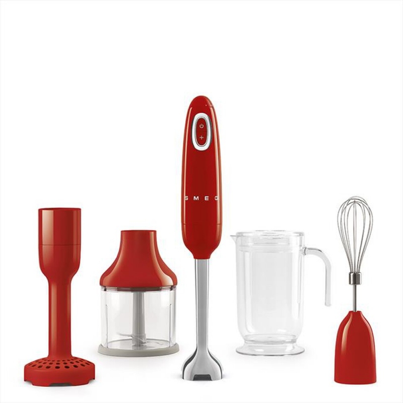SMEG HBF22RDEU MINIPIMER ANNI '50 CON ACCESSORI - ROSSO