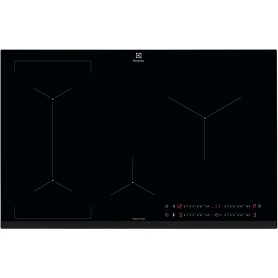 ELECTROLUX LIL83443 PIANO COTTURA AD INDUZIONE 4 ZONE BRIDGE 78 CM IN VETROCERAMICA NERO - PROMO