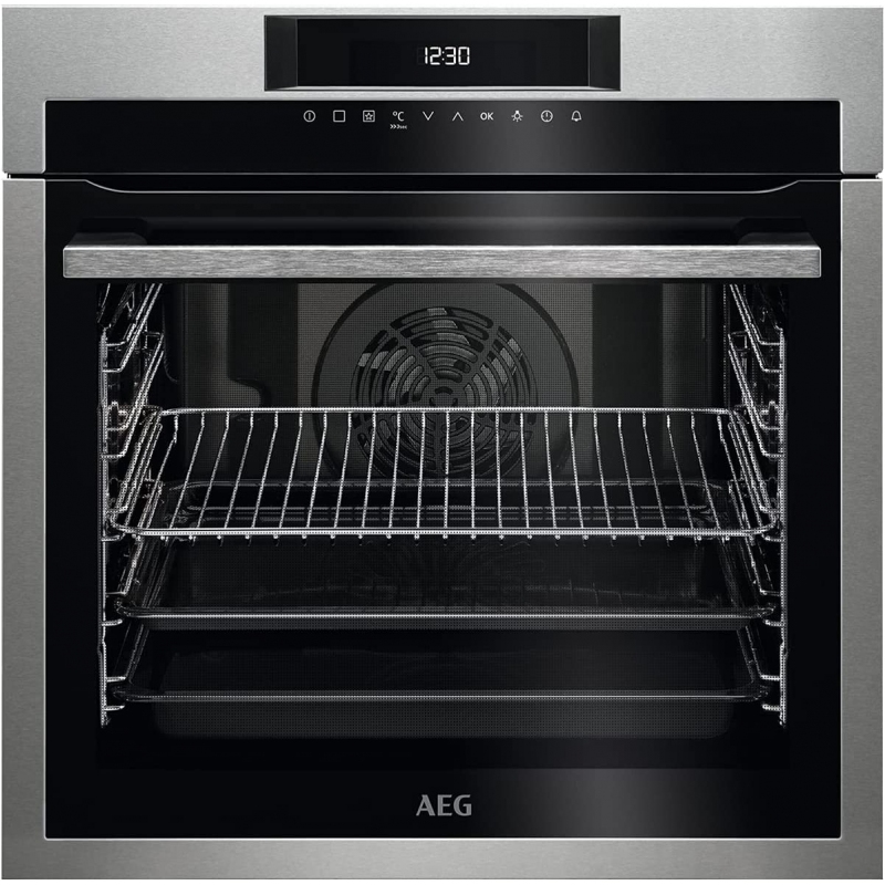 AEG BEE641222M FORNO ELETTRICO DA INCASSO SURROUNDCOOK 74LT 12 FUNZIONI CLASSE A+ INOX