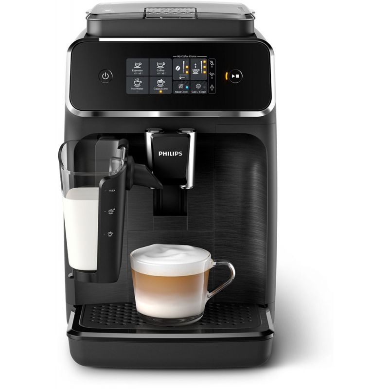 PHILIPS EP2230/10 SERIES 2200 MACCHINA DA CAFFÈ AUTOMATICA SERBATOIO 1.8LT COLORE NERO - PROMO