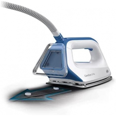 BRAUN IS3157BL FERRO DA STIRO CON CALDAIA 2400W 6,8 BAR SERBATOIO 2LT COLORE BIANCO/BLU - PROMO