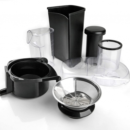 BLACK&DECKER BXJE600E CENTRIFUGA ELETTRICA FRUTTA E VERDURA 1,2LT BROCCA 0,5LT 600W COLORE NERO - PROMO