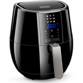 BLACK&DECKER BXAF3500E FRIGGITRICE AD ARIA 1500W CAPIENZA 3,5 LT COLORE NERO - PROMO