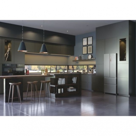 HAIER HB17FPAAA FRIGORIFERO 4 PORTE 446 LT NO FROST FRENCH DOOR CLASSE E INOX