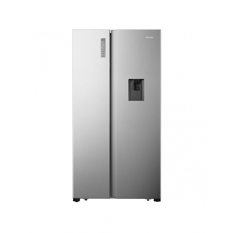 HISENSE FSN519WFI FRIGORIFERO SIDE BY SIDE 518 LITRI TOTAL NO FROST CON DISPENSER CLASSE F INOX - PROMO