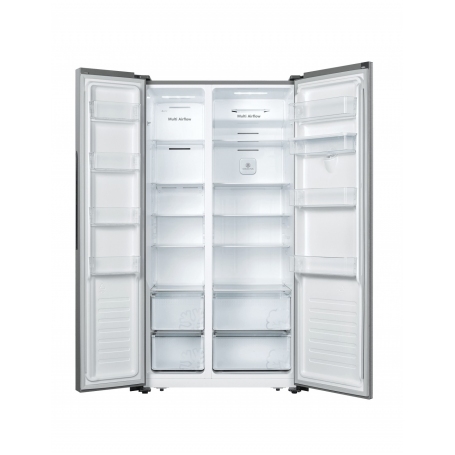 HISENSE FSN519WFI FRIGORIFERO SIDE BY SIDE 518 LITRI TOTAL NO FROST CON DISPENSER CLASSE F INOX - PROMO