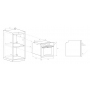 HAIER HWO60SM5S9BH FORNO DA INCASSO 70 LT PIROLITICO VAPORE CLASSE A+ COLORE NERO - PROMO