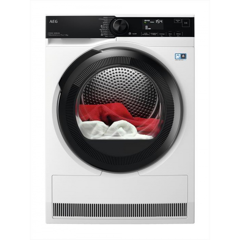 AEG TR9HG83B ASCIUGATRICE A POMPA DI CALORE 8 KG 3DSCAN INVERTER CLASSE A+++ - PROMO