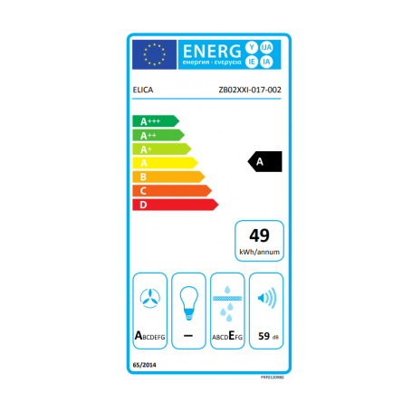 ELICA PRF0120981 PANDORA BL/A/90 CAPPA ASPIRANTE ESTRAIBILE DA PIANO 90CM - SOLO SCOCCA