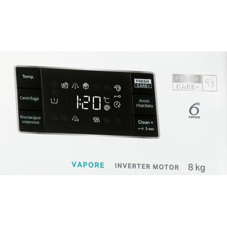 WHIRLPOOL FFB D85 V IT LAVATRICE 8 KG 1200 GIRI FUNZIONE VAPORE INVERTER CLASSE B - FFBD85VIT - PROMO