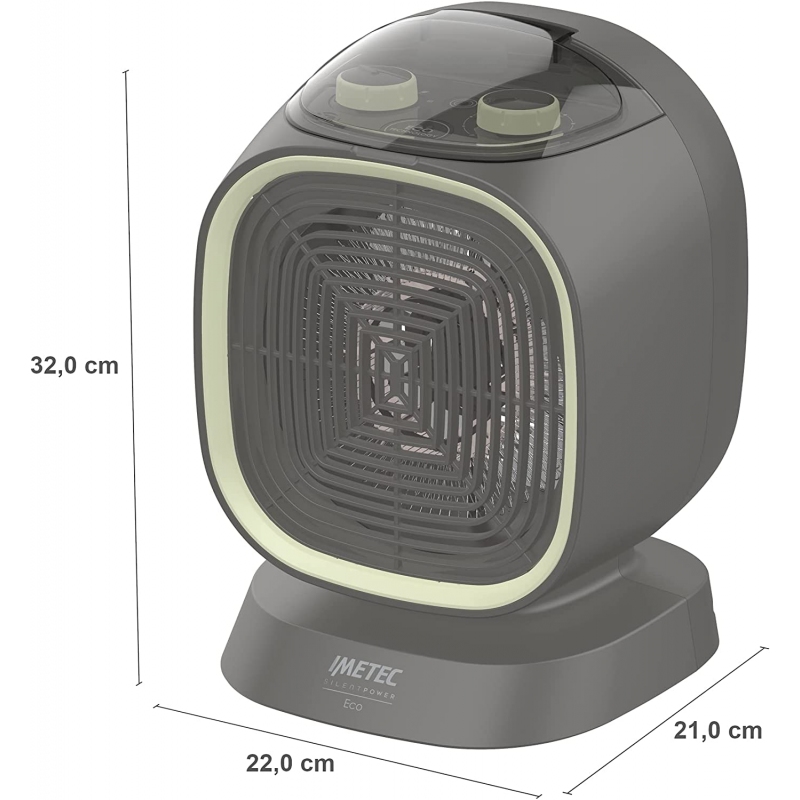 IMETEC 4030 SILENT POWER ECO TERMOVENTILATORE...