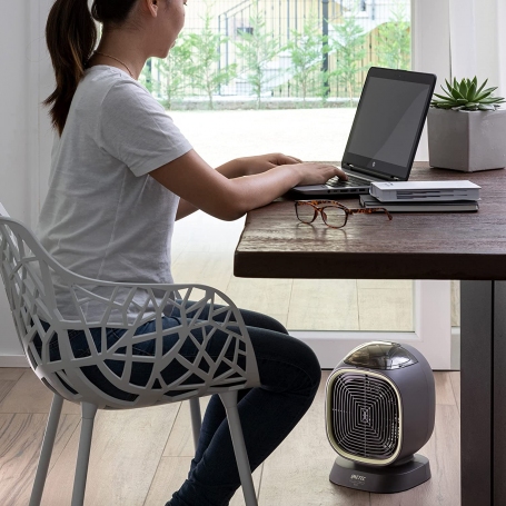 IMETEC 4030 SILENT POWER ECO TERMOVENTILATORE 2100W GRIGIO/VERDE - PROMO