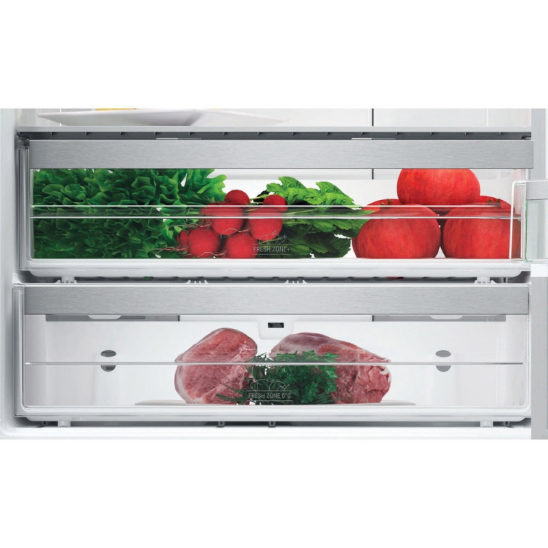 HOTPOINT HA70BE72X FRIGORIFERO COMBINATO LIBERA INSTALLAZIONE 70CM 462LT TOTAL NO FROST CLASSE E COLORE INOX - PROMO