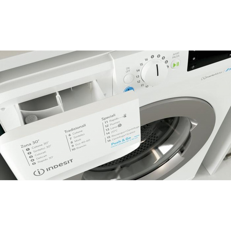 INDESIT BWE101486XWSIT LAVATRICE 10KG 1400 GIRI...