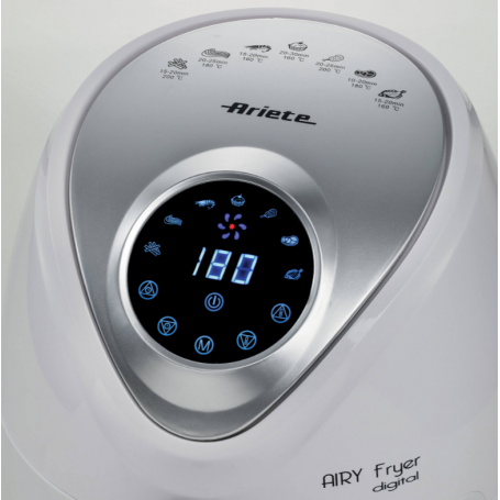 ARIETE 4616/03 AIR FRYER FRIGGITRICE AD ARIA 1300W 2.6 LT COLORE BIANCA