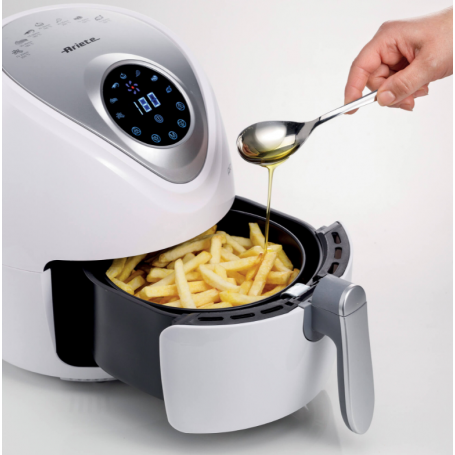 ARIETE 4616/03 AIR FRYER FRIGGITRICE AD ARIA 1300W 2.6 LT COLORE BIANCA