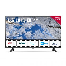 LG 43UQ70006LB TV LED 43" 4K UHD HDR DVB-T2 HEVC WI-FI + ETHERNET CLASSE G - PROMO