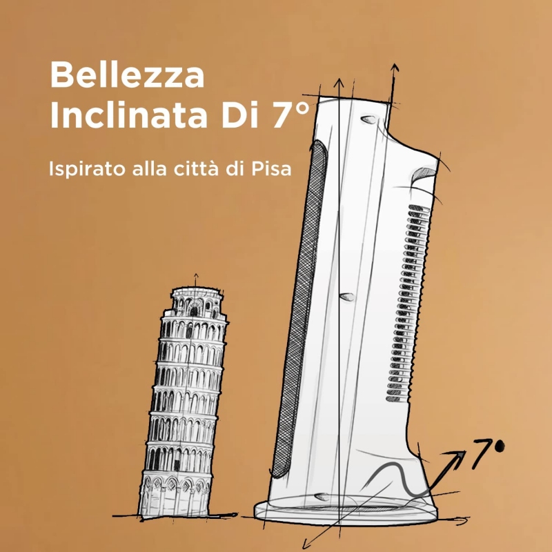 MIDEA NTH20-19JE STUFA ELETTRICA A CONVEZIONE...