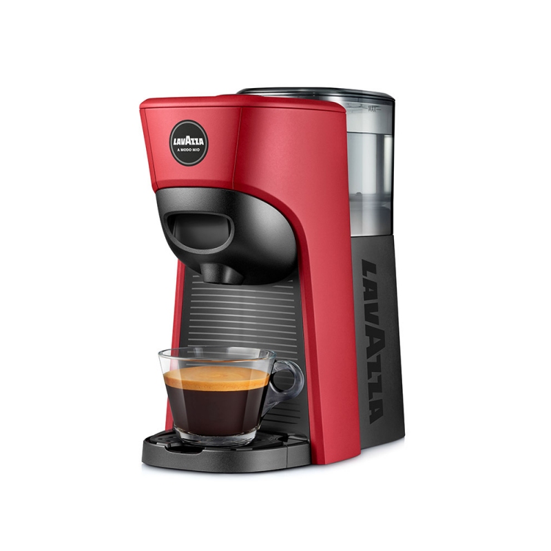 LAVAZZA 18000527 TINY ECO MACCHINA DA CAFFÈ AUTOMATICA/MANUALE A CAPSULE SERBATOIO 0,6 LT COLORE ROSSO