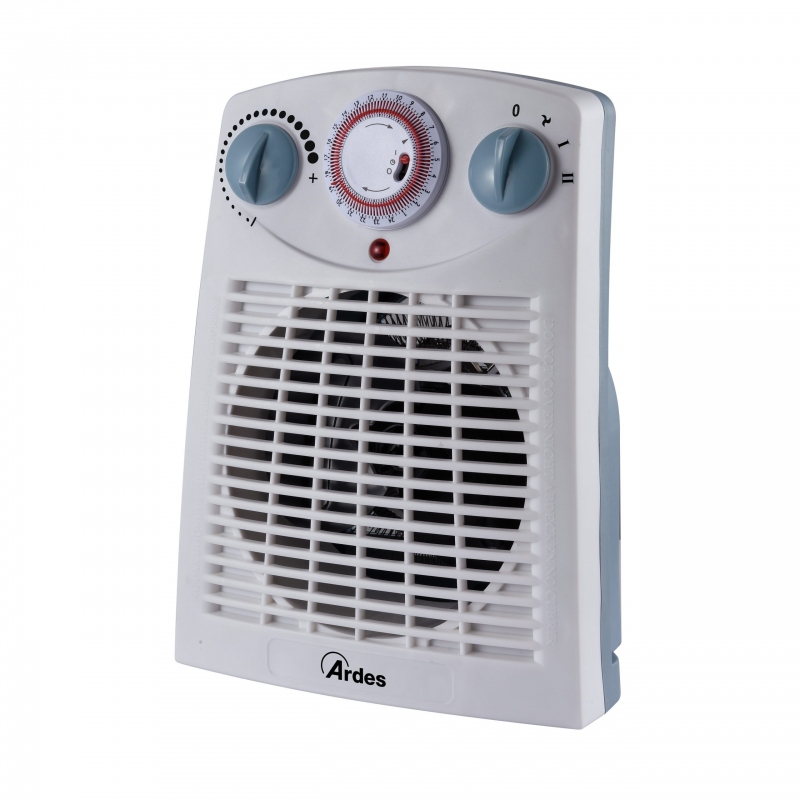 ARDES AR449TI TERMOVENTILATORE ELETTRICO 1000/2000W CON VENTILAZIONE ESTIVA COLORE BIANCO/BALENA - PROMO