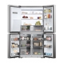 HAIER HCR7918EIMP FRIGORIFERO 4 PORTE CUBE 90 601LT NO FROST CLASSE E INOX