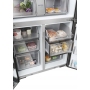 HAIER HCR7918EIMP FRIGORIFERO 4 PORTE CUBE 90 601LT NO FROST CLASSE E INOX