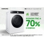 SAMSUNG WW11BB944DGE LAVATRICE 11KG 1400 GIRI BESPOKE AI QUICKDRIVE WIFI VAPORE AUTODOSE CLASSE A