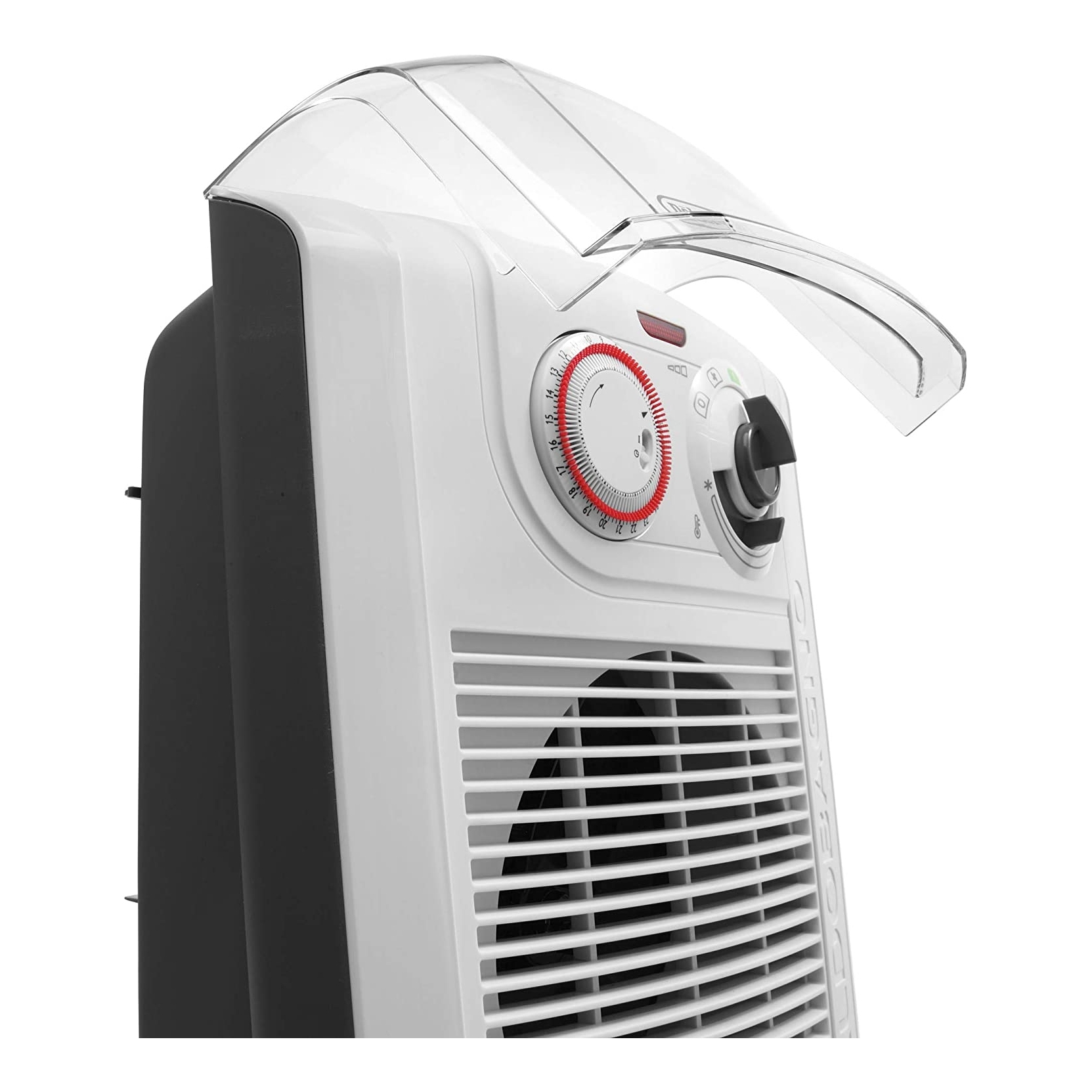 DE LONGHI HBC3052T TERMOVENTILATORE ELETTRICO 2200W ECO SILENCE CON  VENTILAZIONE ESTIVA COLORE BIANCO/GRIGIO - PROMO