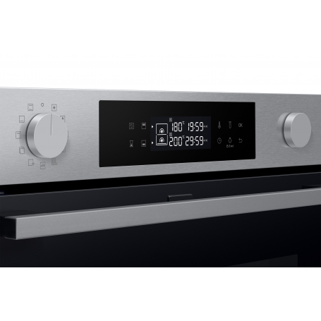 SAMSUNG NV7B45403BS/U5 FORNO DA INCASSO ELETTRICO MULTIFUNZIONE DUAL COOK FLEX 60CM 76LT CLASSE A+ INOX