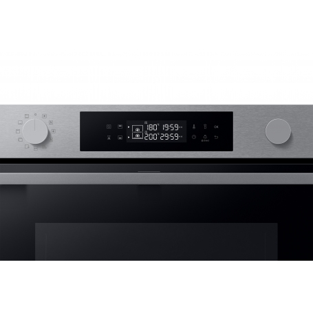 SAMSUNG NV7B45403BS/U5 FORNO DA INCASSO ELETTRICO MULTIFUNZIONE DUAL COOK FLEX 60CM 76LT CLASSE A+ INOX