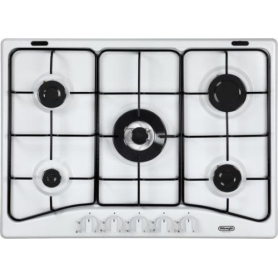 PIANO COTTURA DE LONGHI YBF57ASV- 5 FUOCHI 70 CM - COLORE BIANCO ... PIANO COTTURA DE LONGHI YBF57ASV- 5 FUOCHI 70 CM - COLORE BIANCO ...