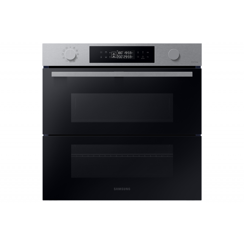SAMSUNG NV7B45403BS/U5 FORNO ELETTRICO DA INCASSO MULTIFUNZIONE DUAL COOK FLEX 60CM 76LT CLASSE A+ INOX - PROMO NATALE