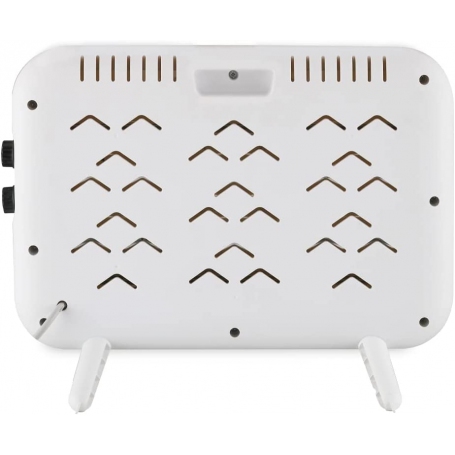 ARGO SEVENTY ICE STUFA ELETTRICA AL QUARZO 1000 W 2 POTENZE BIANCA