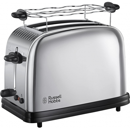 RUSSELL HOBBS 23310-56 CHESTER TOSTAPANE SENZA PINZE 1200W 2 FETTE INOX
