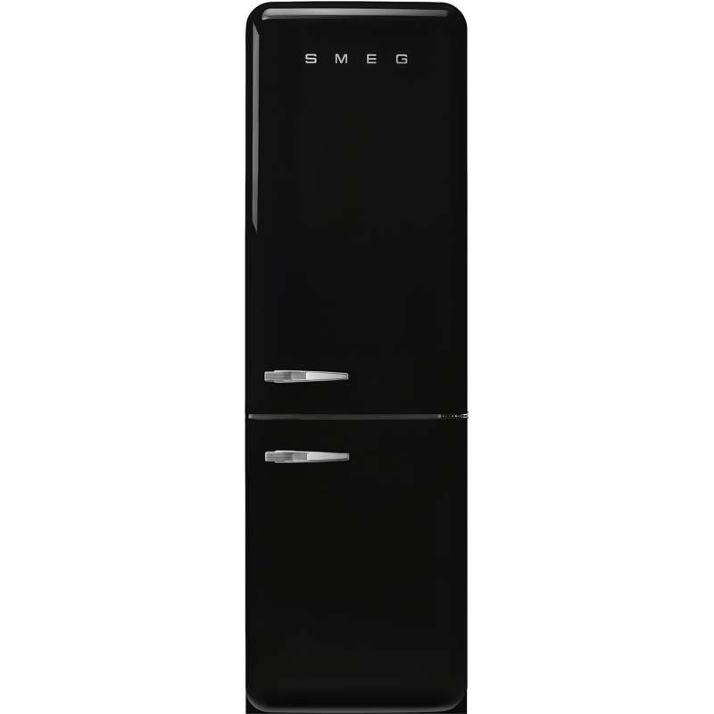 SMEG FAB32RBL5 FRIGORIFERO COMBINATO ANNI '50 331 LT TOTAL NO FROST CLASSE D COLORE NERO - PROMO