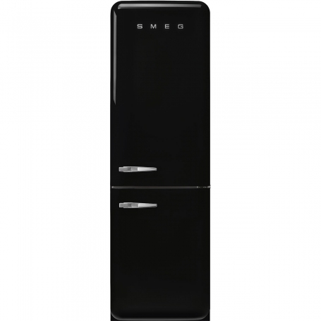 SMEG FAB32RBL5 FRIGORIFERO COMBINATO ANNI '50 331 LT TOTAL NO FROST CLASSE D COLORE NERO - PROMO