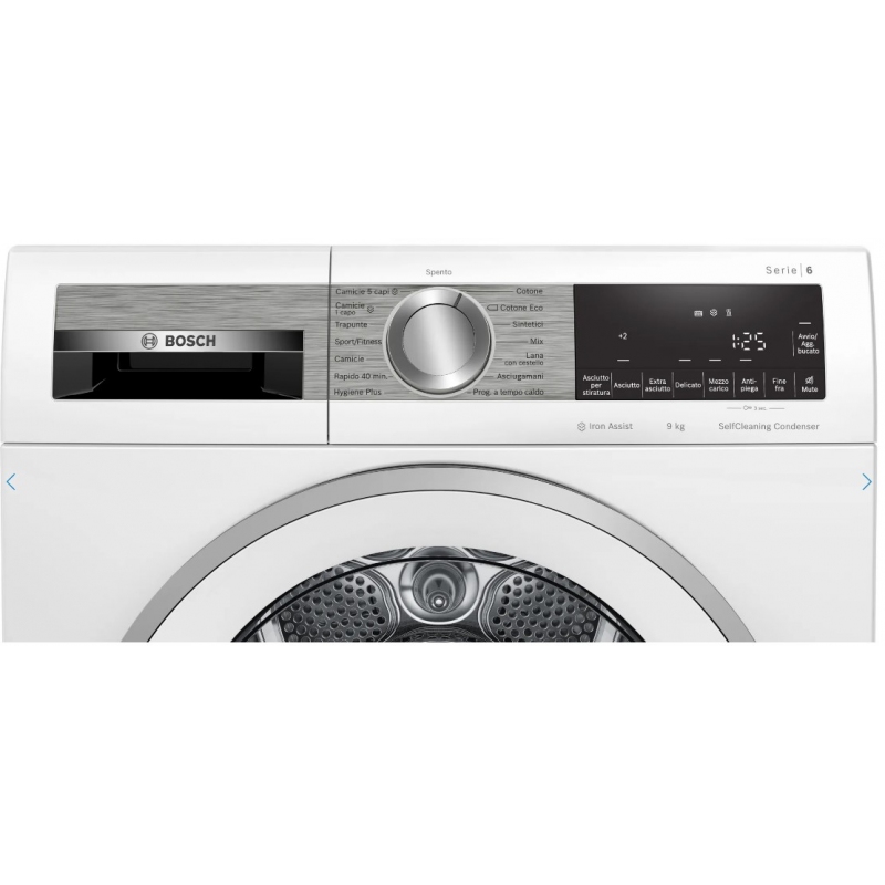 BOSCH WQG245AEIT ASCIUGATRICE A POMPA DI CALORE...