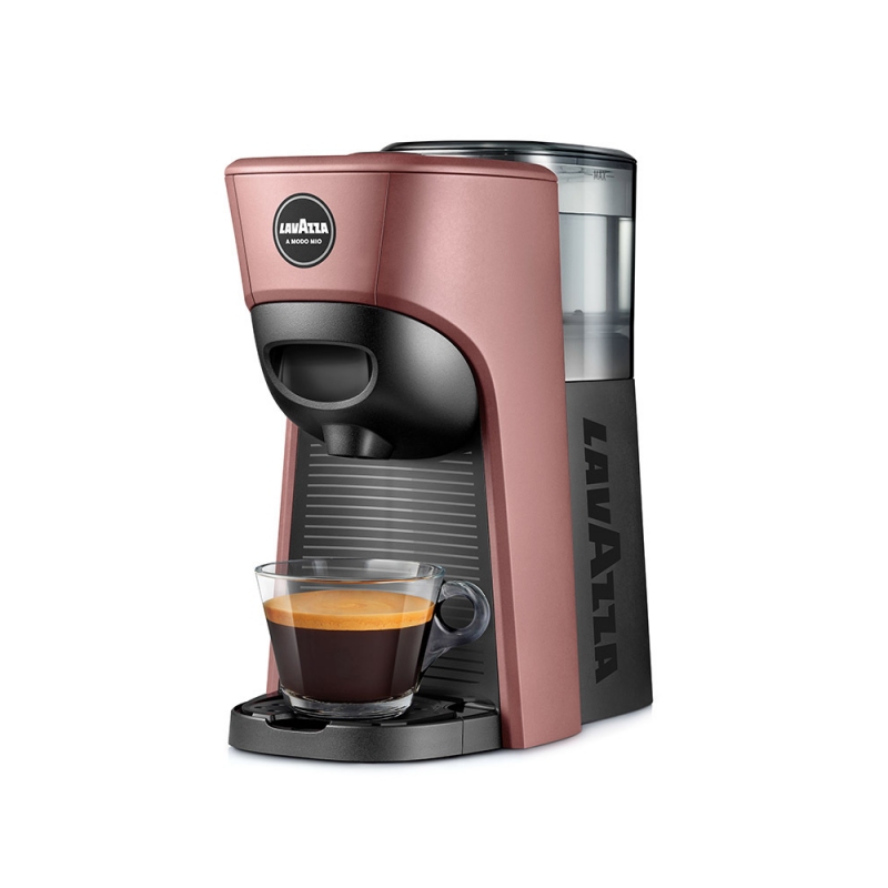 LAVAZZA 18000553 TINY ECO MACCHINA DA CAFFÈ AUTOMATICA/MANUALE A CAPSULE SERBATOIO 0,6 LT COLORE ROSA - PROMO